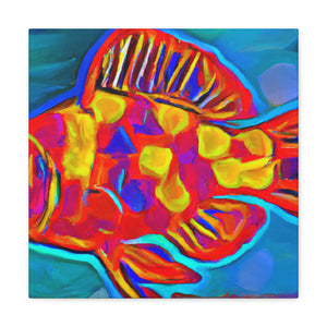 Rainbow Fish Reverie - Canvas