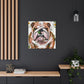 English Bulldog Bliss - Canvas