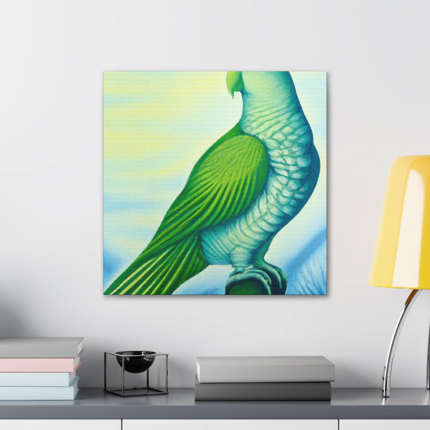 "Pionus in Splendor" - Canvas