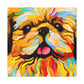 "Pekingese: 1940 Reflection" - Canvas