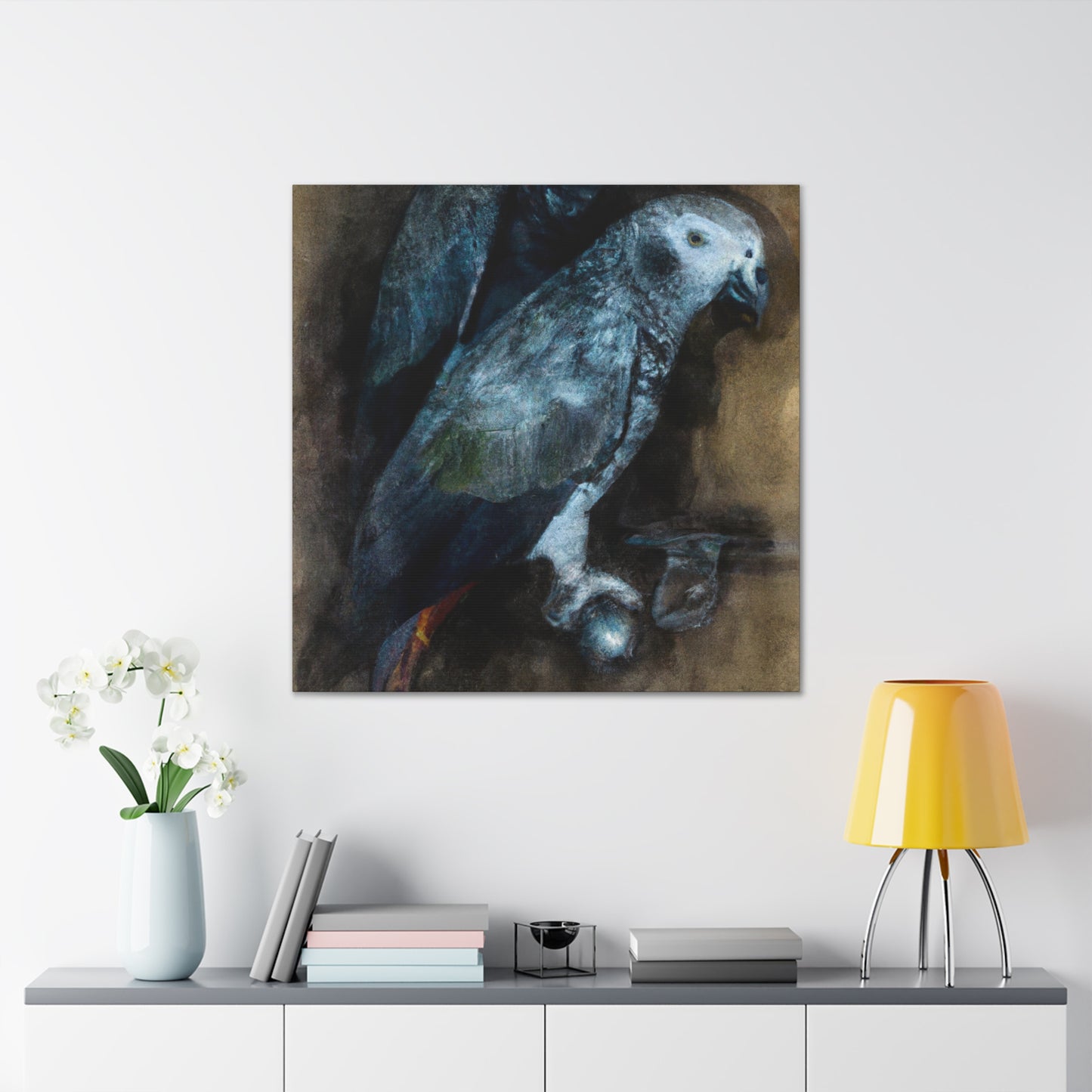 Regal Pionus Portraits - Canvas