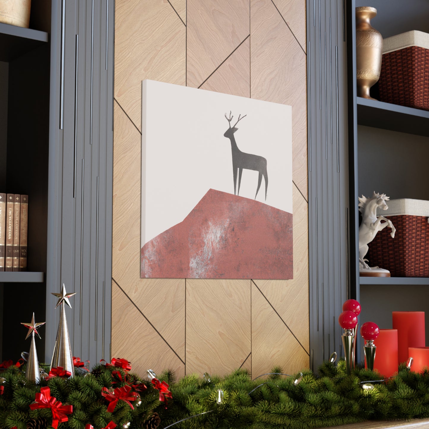 Deer in Simplicity - Canvas