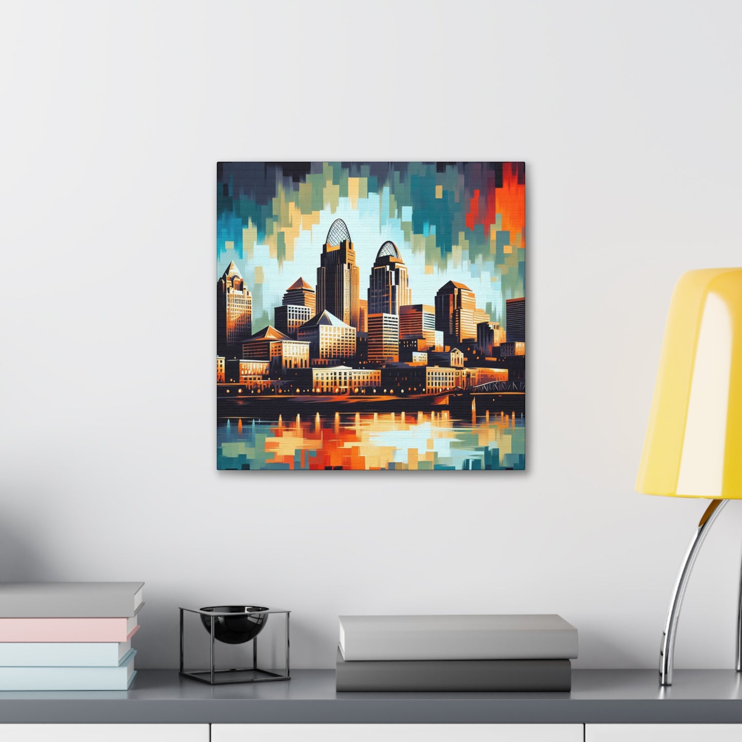 Urban Symphony: Cincinnati Rhapsody - Canvas