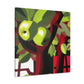 "Apple Tree Reflection: Deco" - Canvas