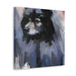 "Keeshond in Abstraction" - Canvas