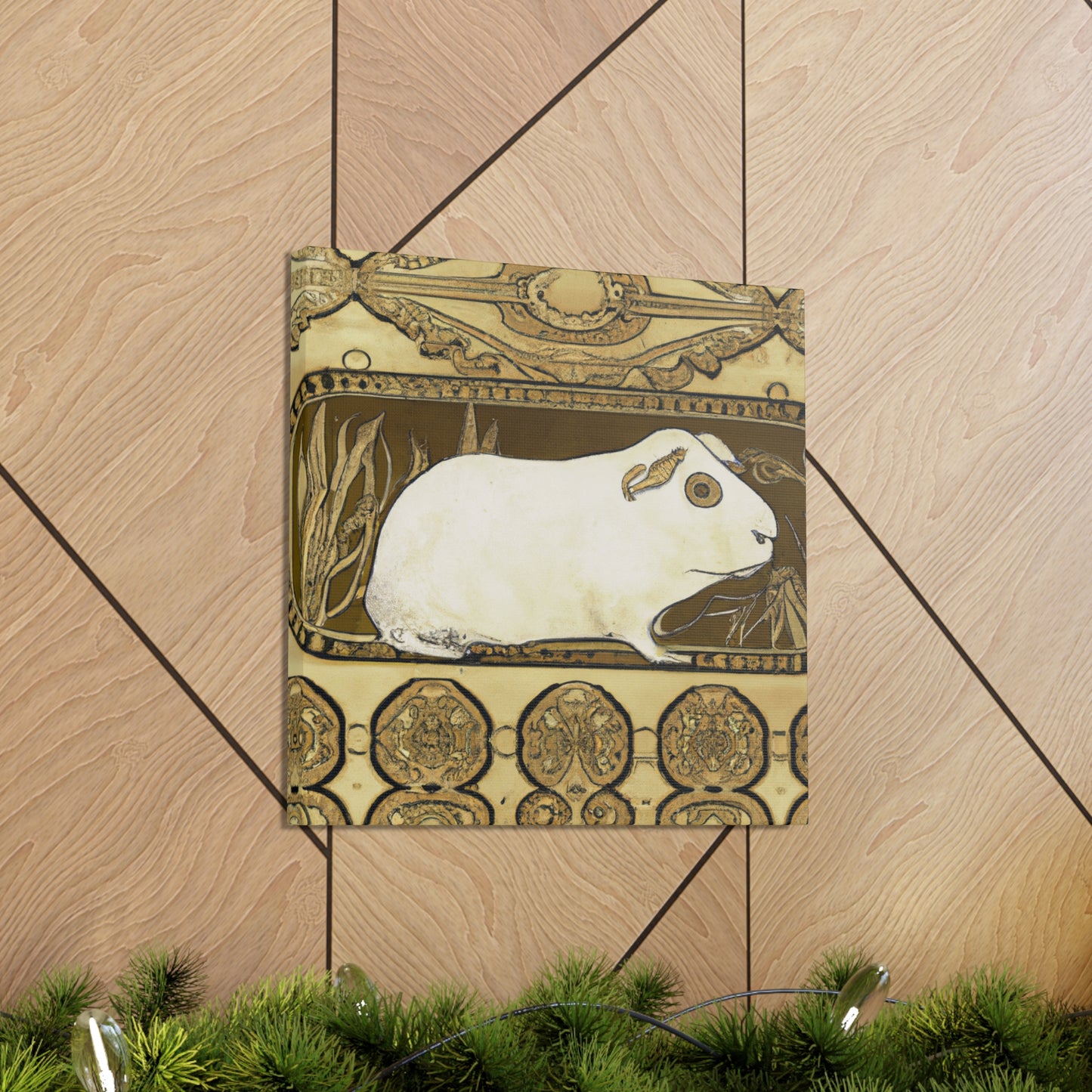 "Guinea Pig Retreats". - Canvas