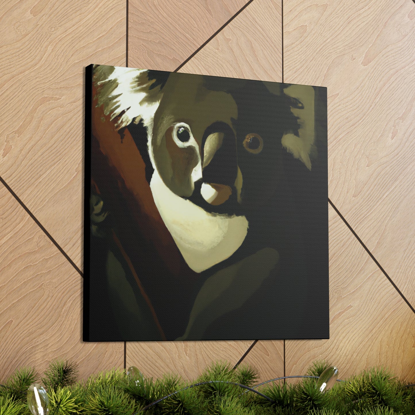 Koalas are not particularly associated with the Art Deco movement of the 1920s, although there is some representation of them in the artwork of this era. For instance, artist Grace Cossington Smith created an artwork in 1922 titled " - Canvas