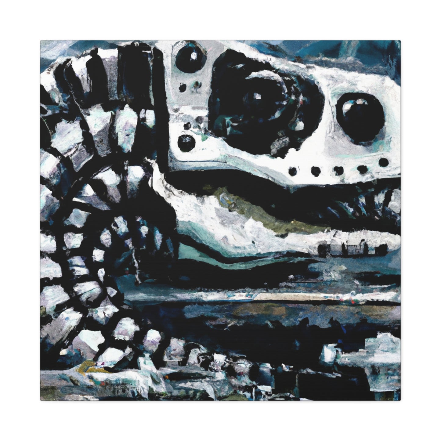 Gila Monster Dreamscape - Canvas