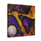 Golfing in Abstraction - Canvas