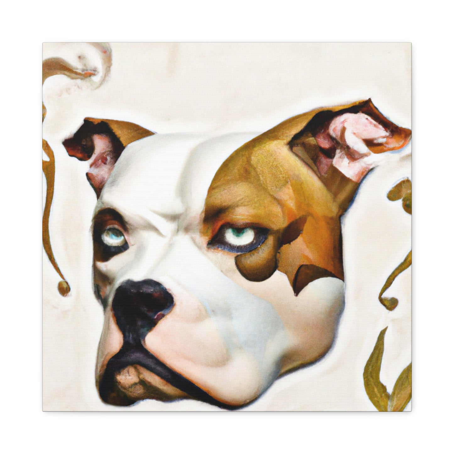 "American Bulldog Splendor" - Canvas