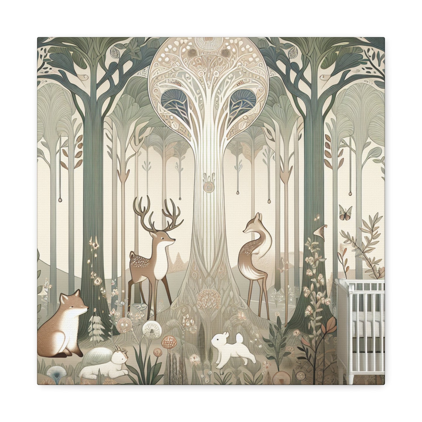 Whispering Woodland Whimsy - Canvas