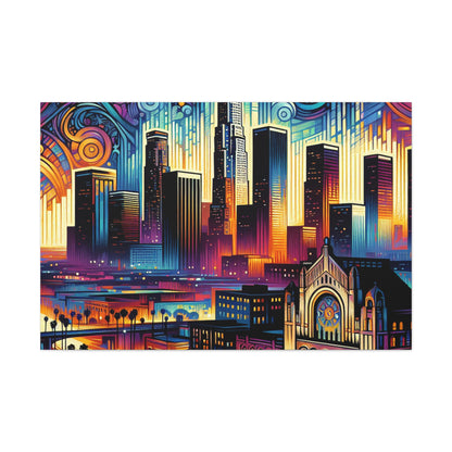 "Ethereal L.A. Awakening" - Canvas