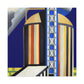 "Gilded Art Deco Silo" - Canvas