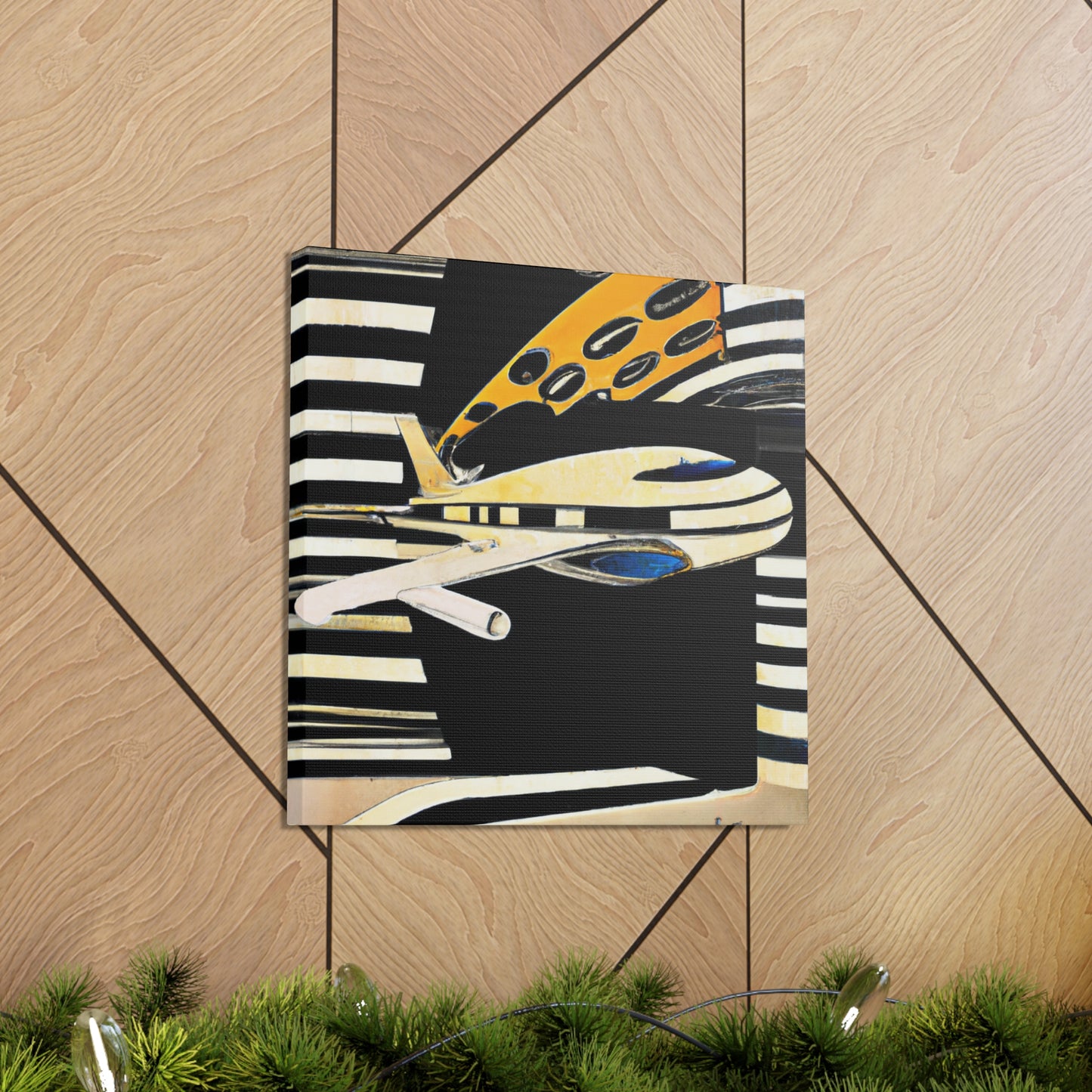 Vintage Airplane Spectacle - Canvas