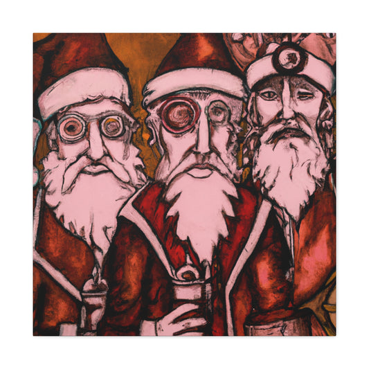 "Wise Wisemen in Steampunk" - Canvas