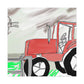 Tractor on the Farm - Canvas