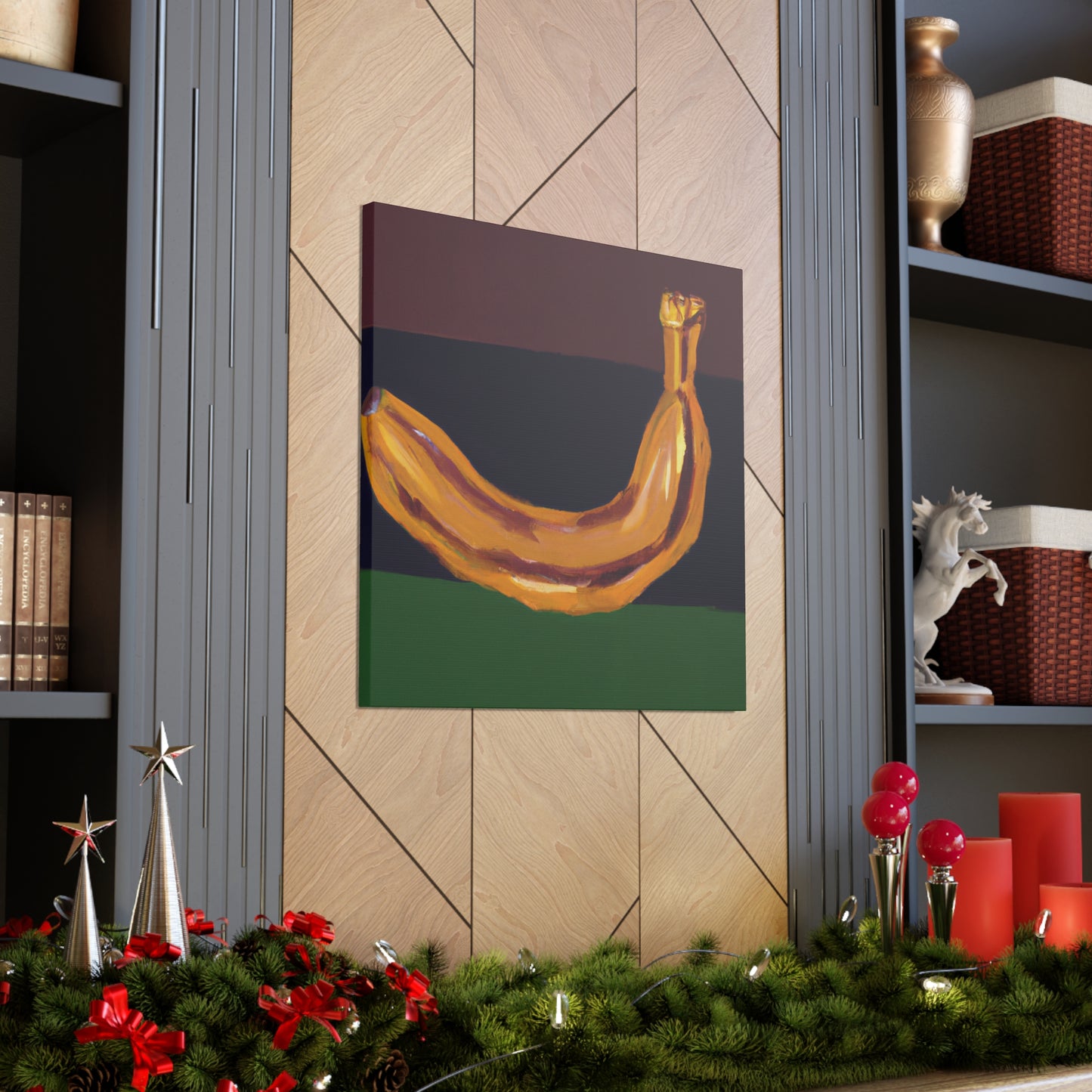 "Banana Still Life Scene" - Canvas