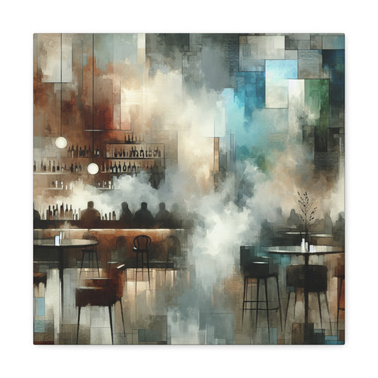 "Hazy Tavern Serenade" - Canvas