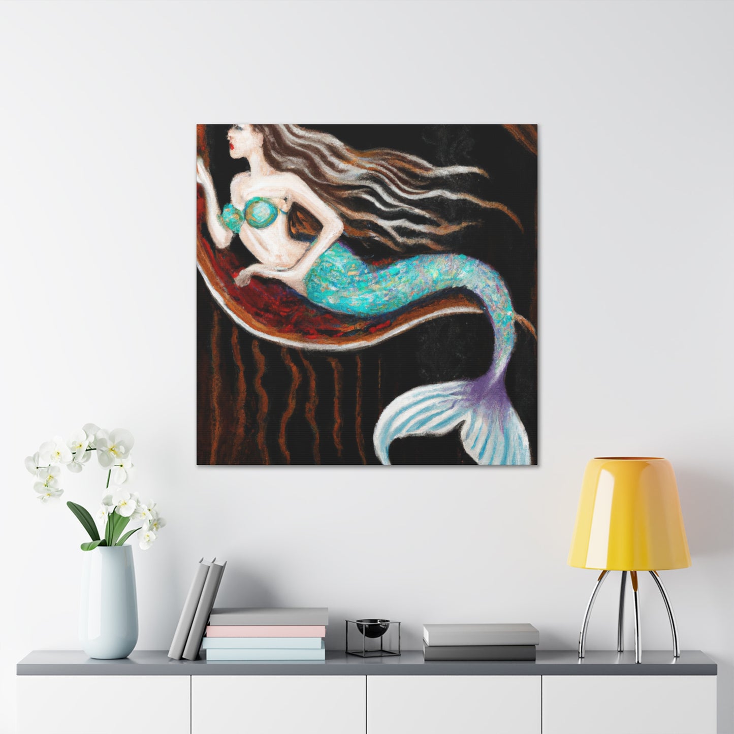 Mermaid of the Seas - Canvas