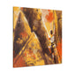 Rock Climbing Abstraction - Canvas