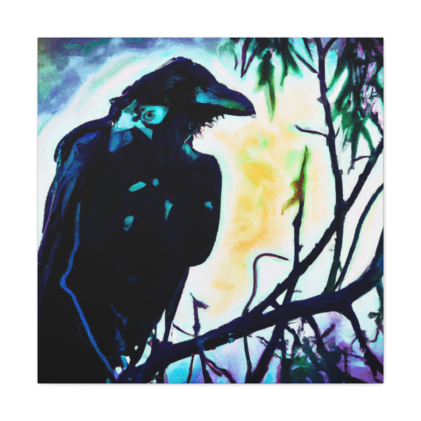 American Crows' Flight - Canvas