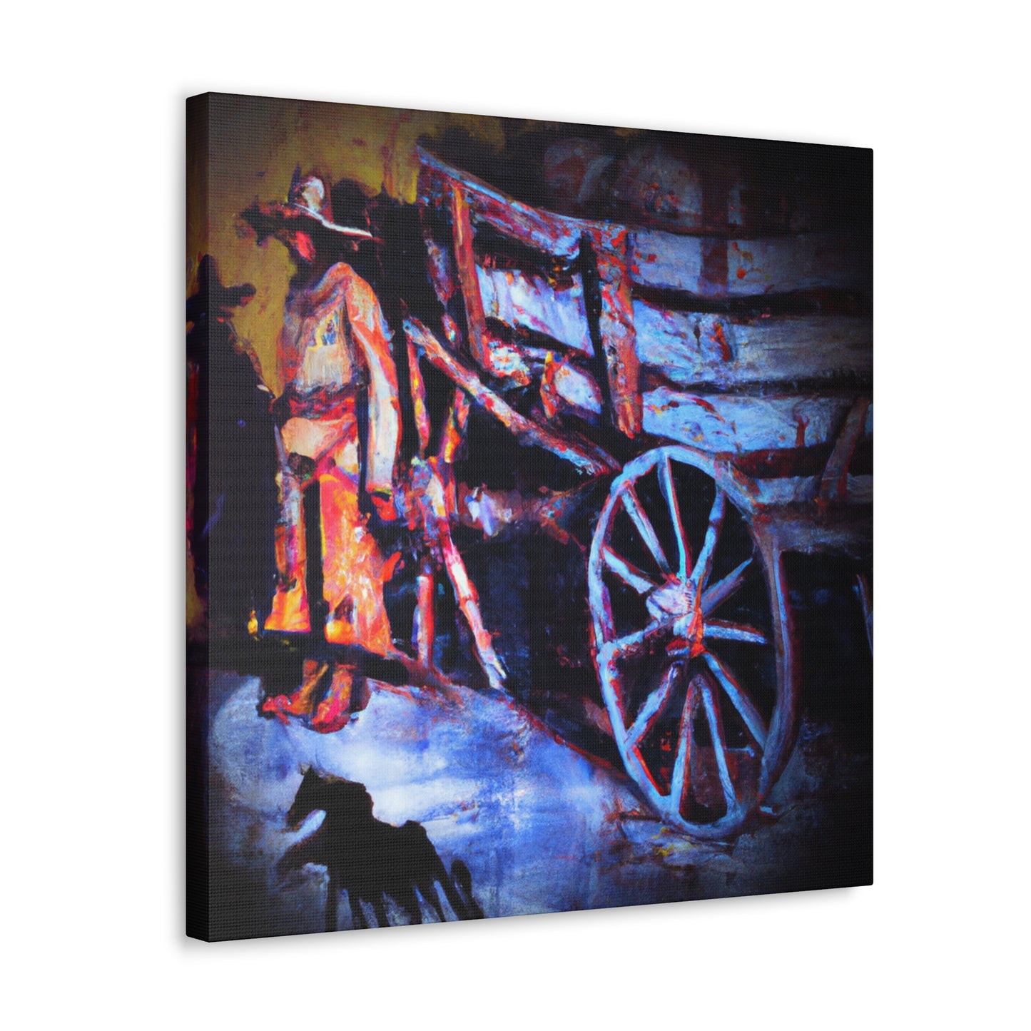 Wheels of Splendor - Canvas