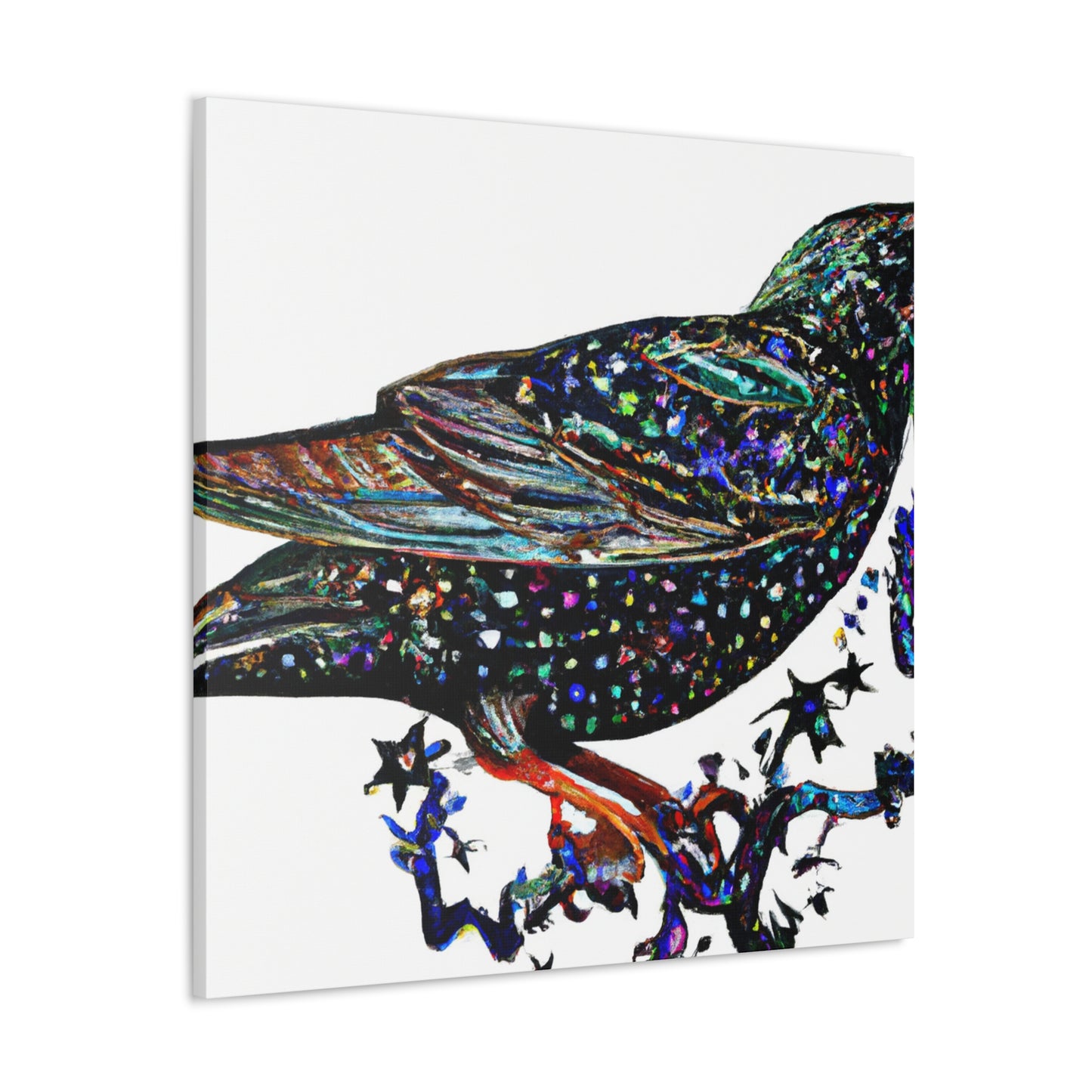 European Starling Splendor - Canvas