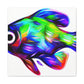 Rainbow Fish Reflection - Canvas