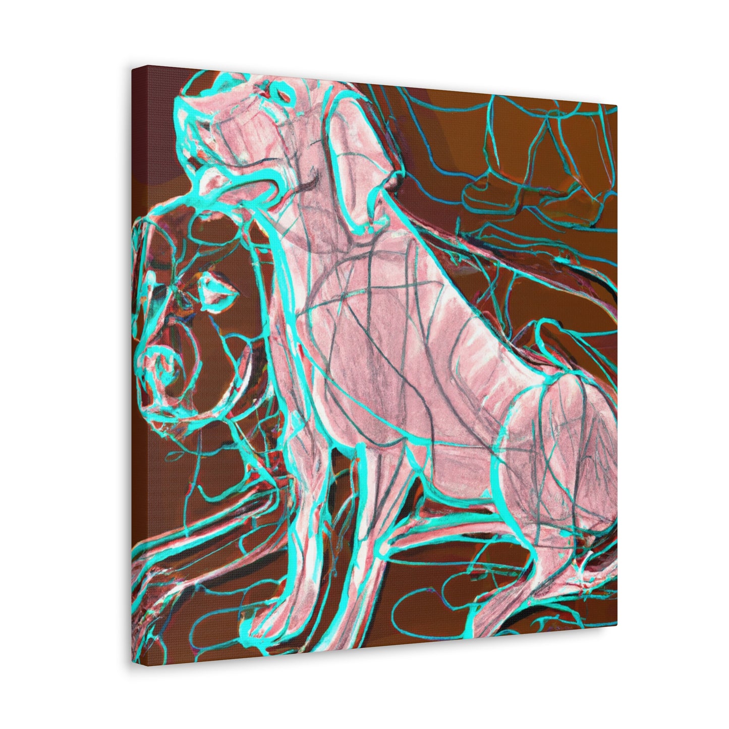 "Labrador Retriever Dreamscape" - Canvas