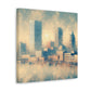 "Urban Tranquility: Milwaukee Minimalism" - Canvas