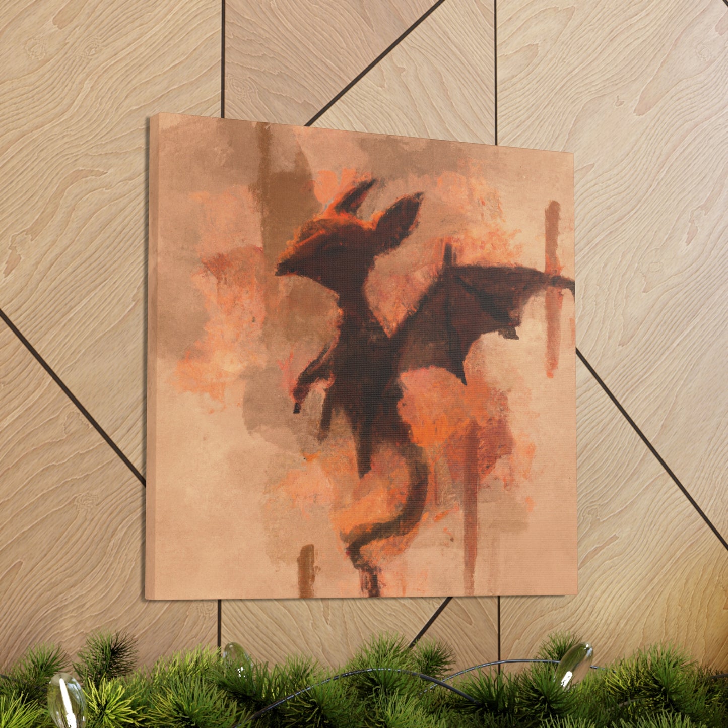 "Indian Flying Fox Dream" - Canvas