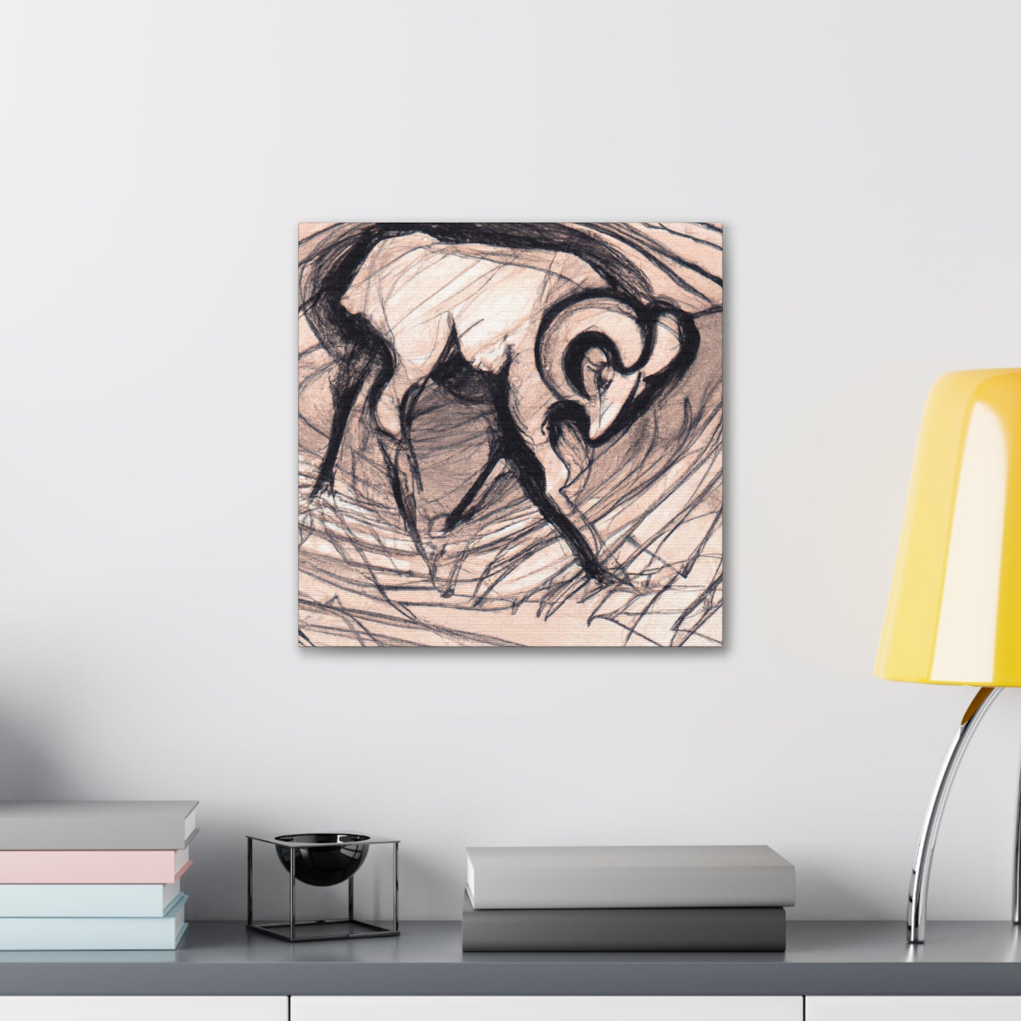 Bighorn Dreams Surreal - Canvas