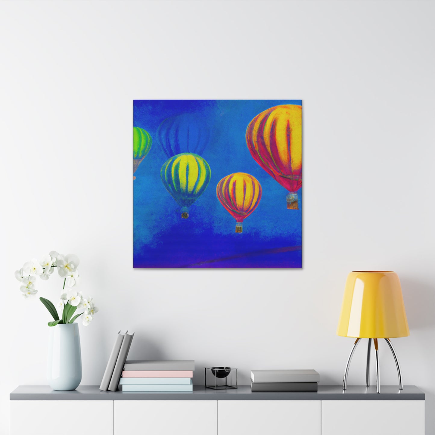 "Hot Air Escapade" - Canvas