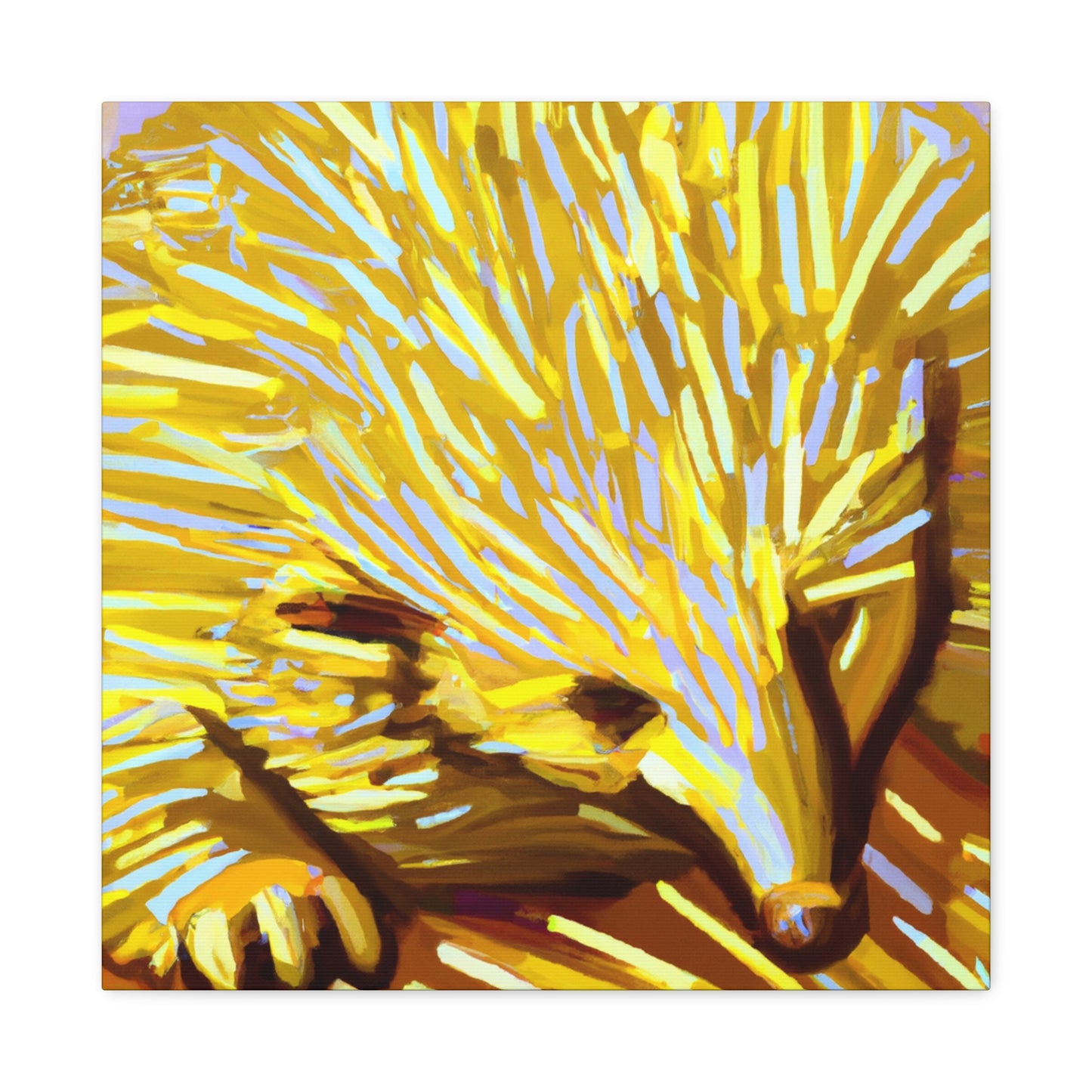 Echidna's Impressionistic Dream - Canvas