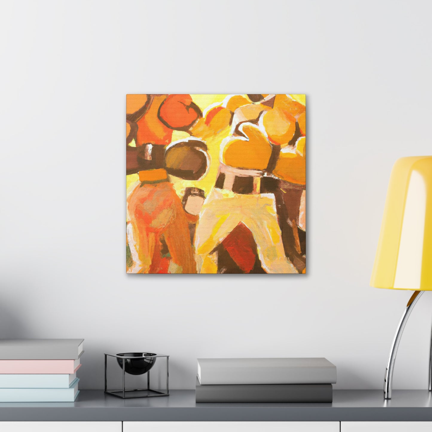 Boxers in the Ring - Canvas