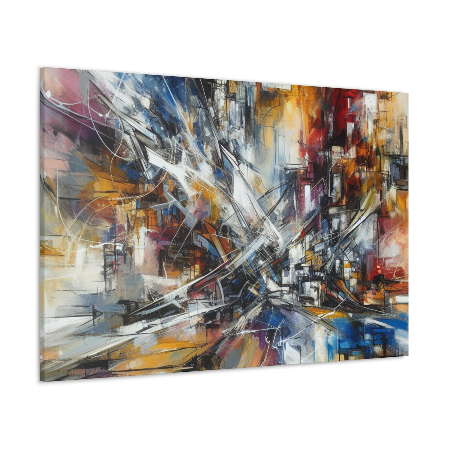 "Raging Colors Unbound" - Canvas