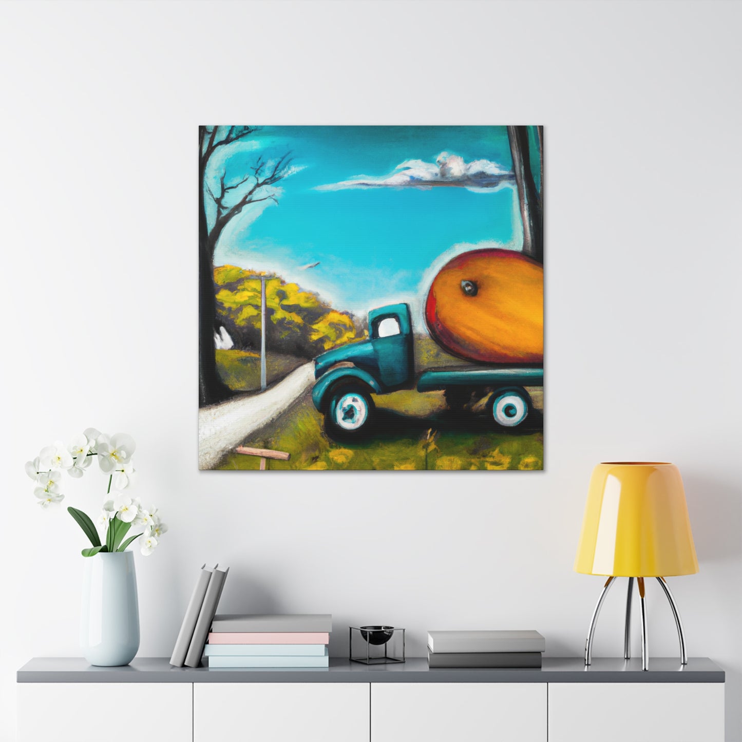 Aged Truck Utopia - Canvas