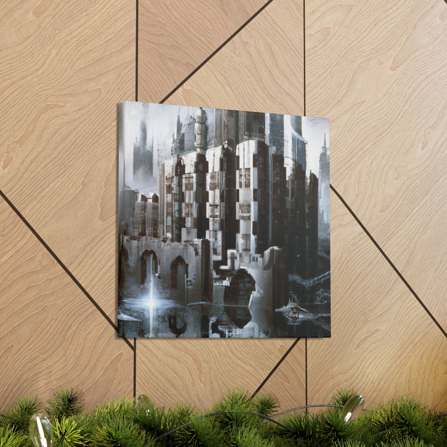 "Gothic Deco Enchantment" - Canvas