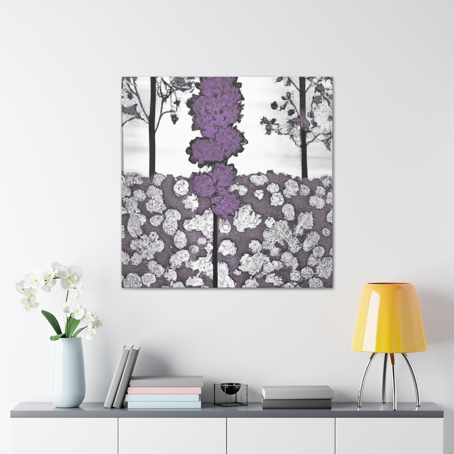 "Lilac in Surrealism" - Canvas