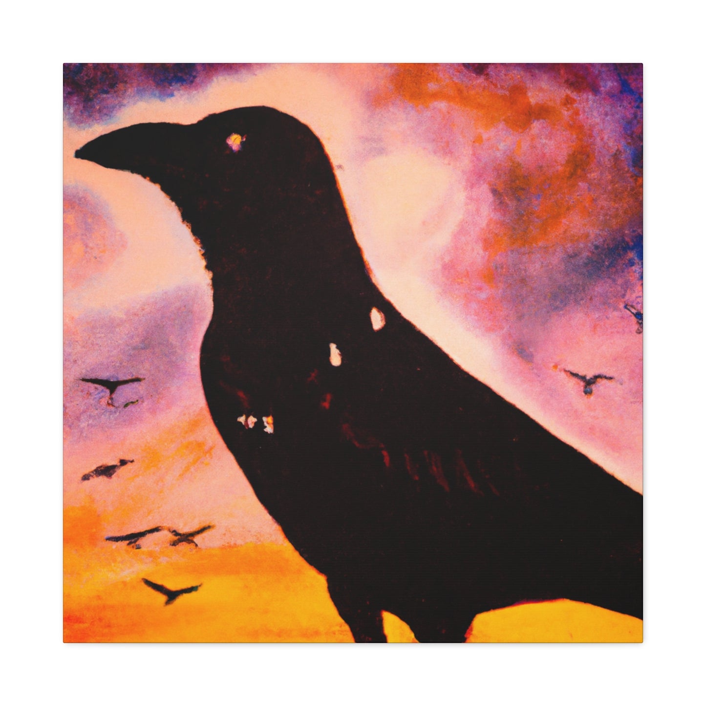 American Crow Glory - Canvas