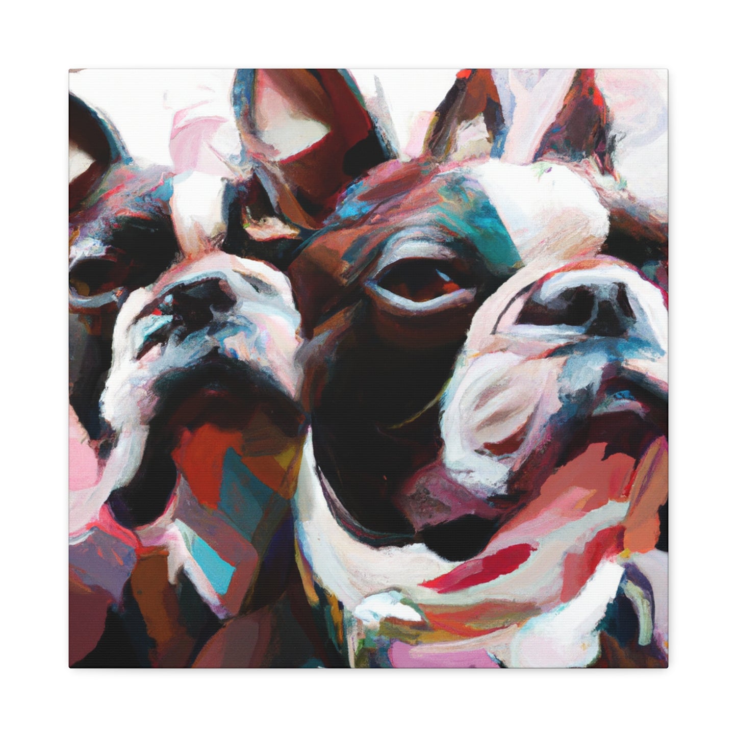 Boston Terrier Dreamscape - Canvas