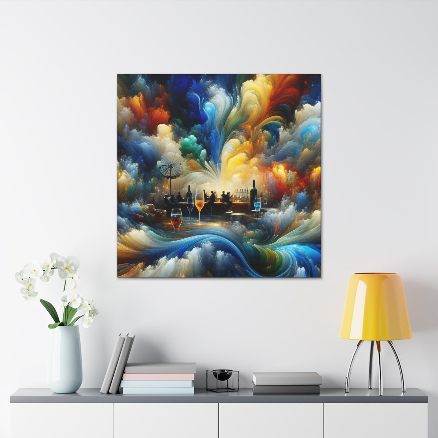 Smoky Sanctuary Serenade - Canvas