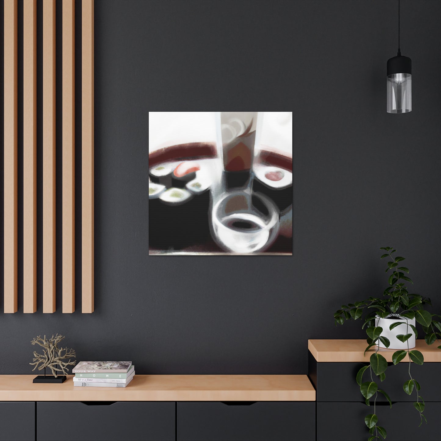 Sushi in Deco Style - Canvas