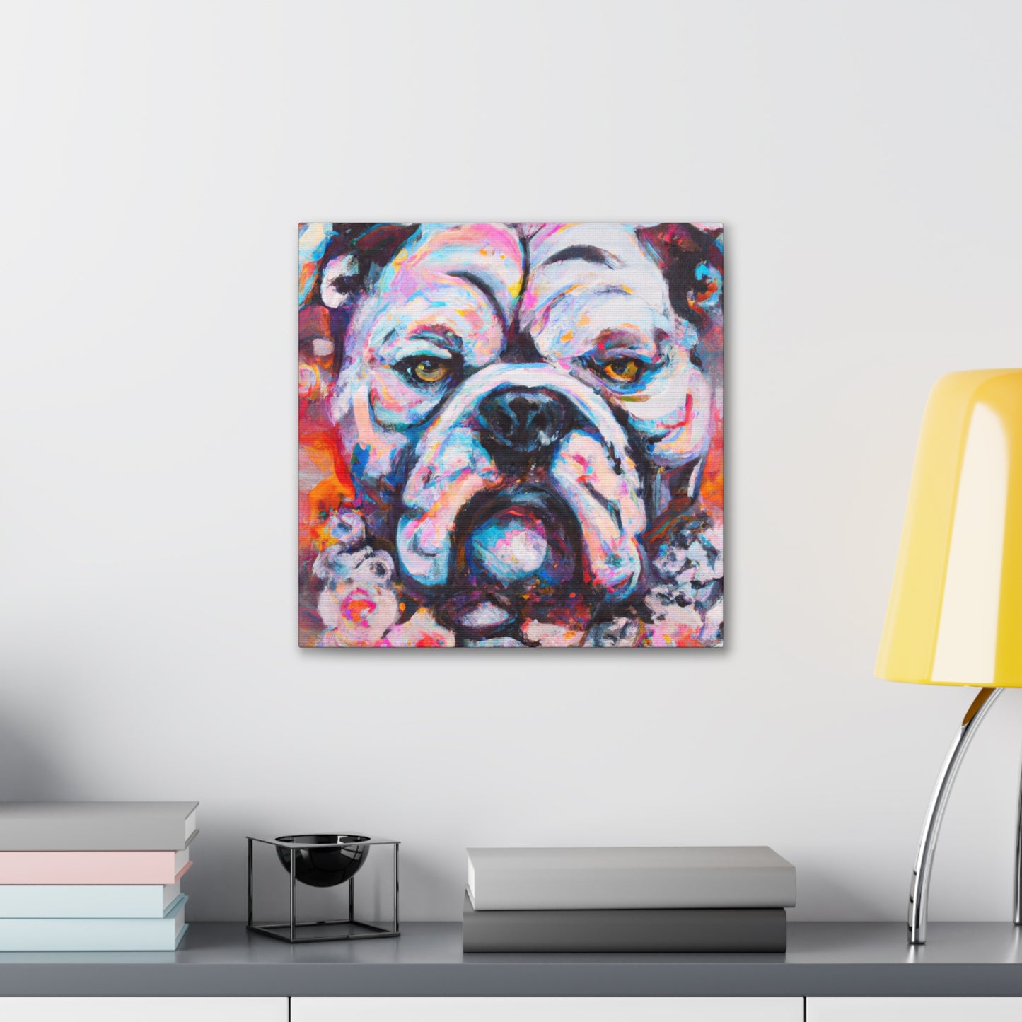 "American Bulldog Glory" - Canvas