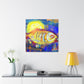 Fish in Expressionism - Canvas