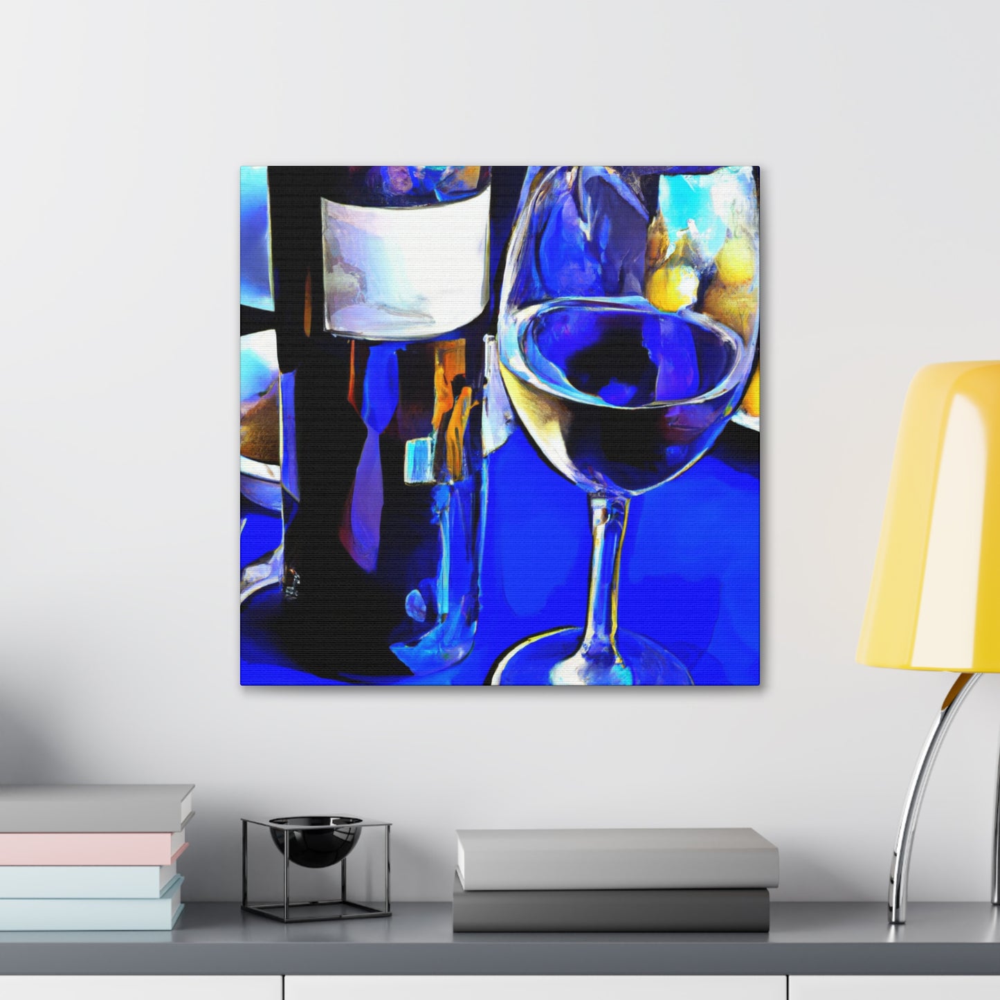 Drinking the Wine Grape - Canvas