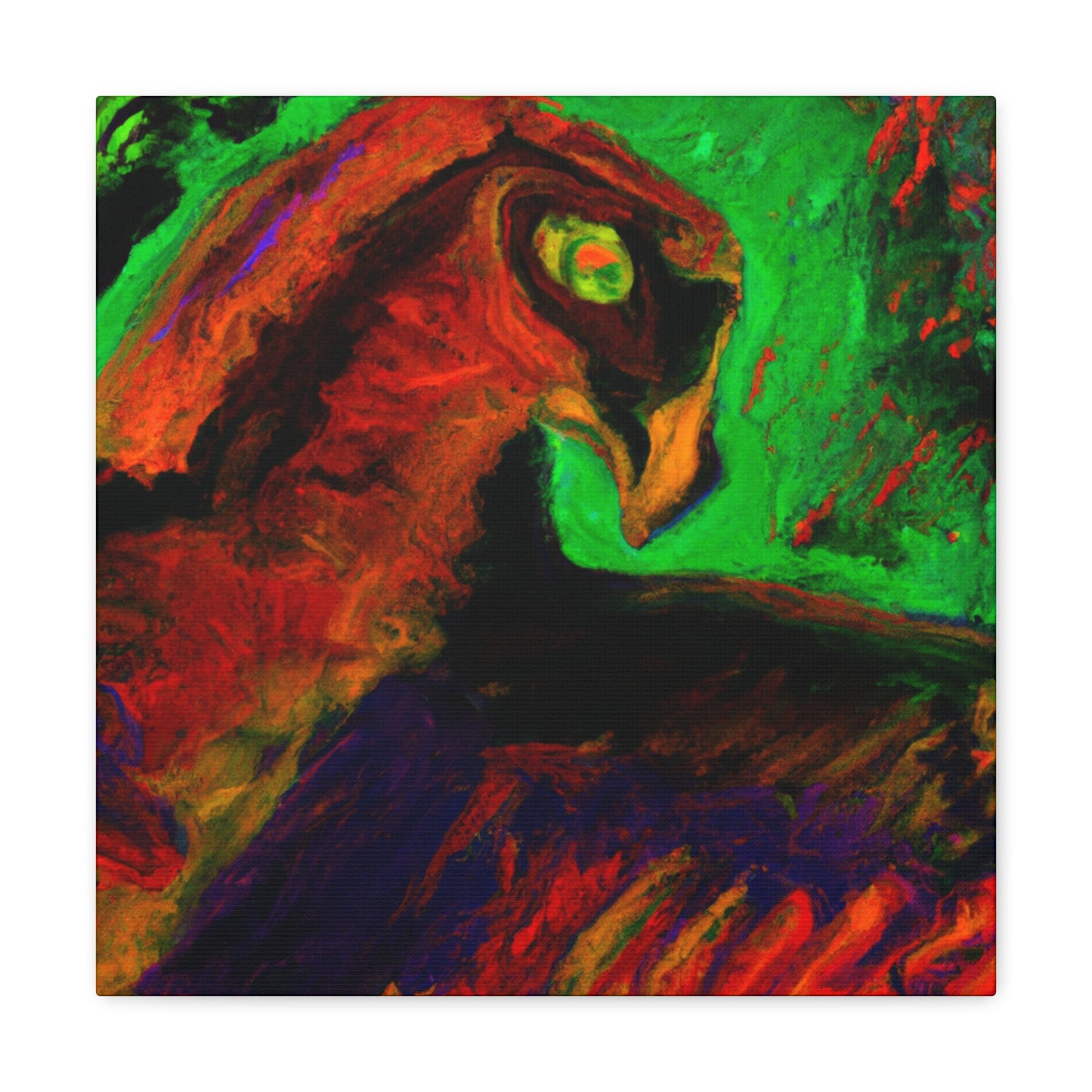 "Vultures Over Aperture" - Canvas