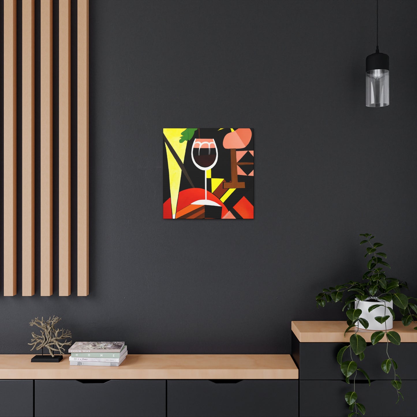 A Toast to Wine - Canvas