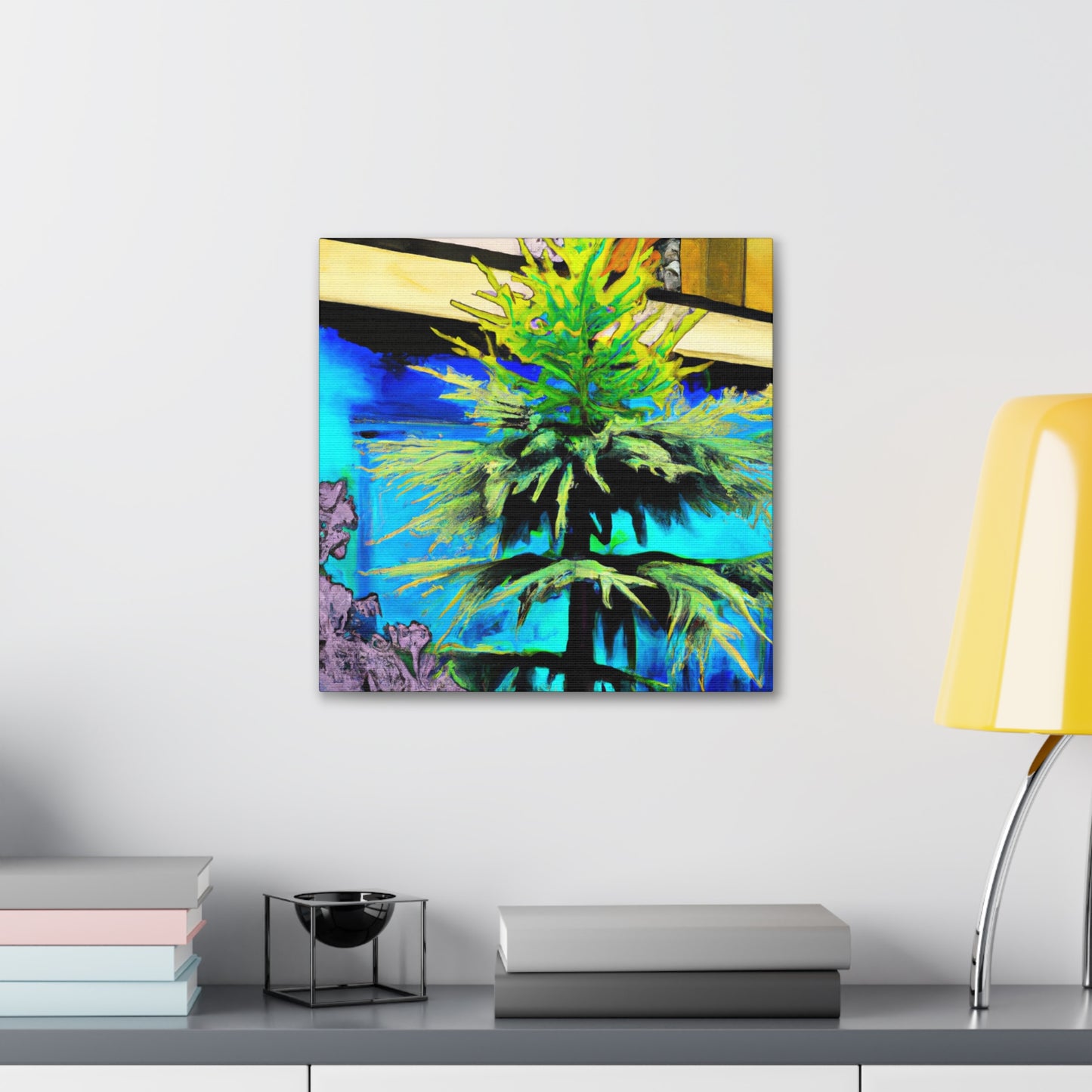 Fir Tree Reverence - Canvas