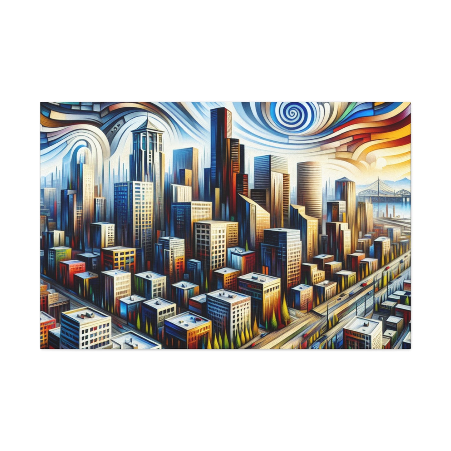 Emerald City Reverie - Canvas